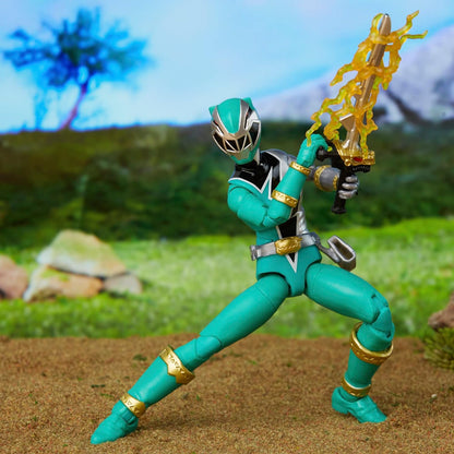 Power Rangers Lightning Collection Dino Fury Green Ranger 6” Scale Action Figure