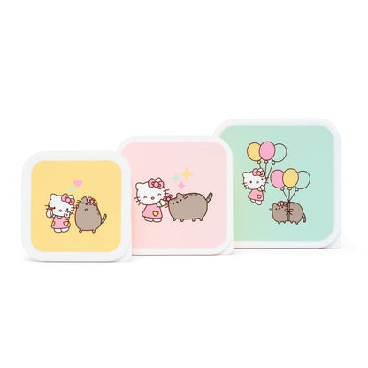 Pusheen Thumbs Up Hello Kitty 1002744 Snack Box Set of 3