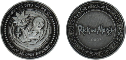 Rick & Morty Limited Edition Collectible Coin