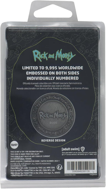 Rick & Morty Limited Edition Collectible Coin