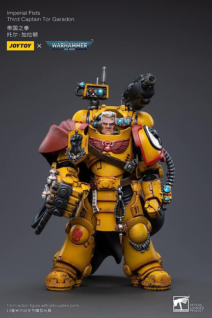 Bloomage Joytoy Tech - Joytoy Warhammer 40,000 - Imperial Fists 3rd Captain Tor Garadon 1/18 Figure (Net)