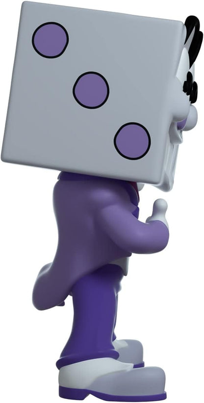 Youtooz King Dice 4.5" Vinyl Figure, Collectible King Dice from The Cuphead Netflix Show, by Youtooz Cuphead Collection
