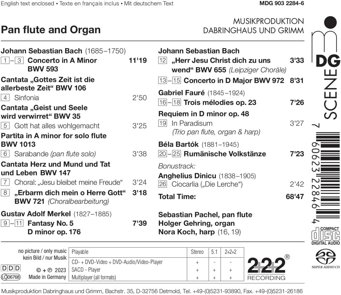 Pan Flute and Organ