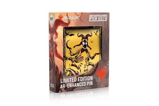 PMTG057 Magic: The Gathering - Sheoldred Phyrexian Dominaria United Blackout AR Pin