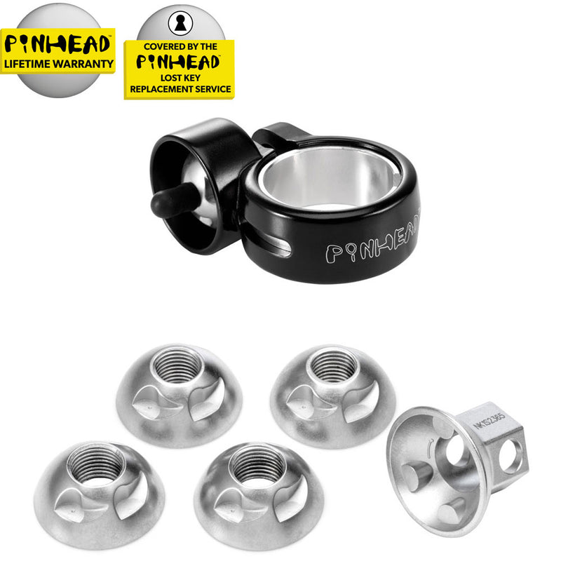Pinhead Locks Solid Axle Wheel/Post Lock Pack