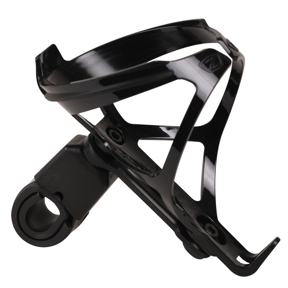 Zefal Handlebar Bottle Cage Mount With Pulse B2 Bottle Cage, Black