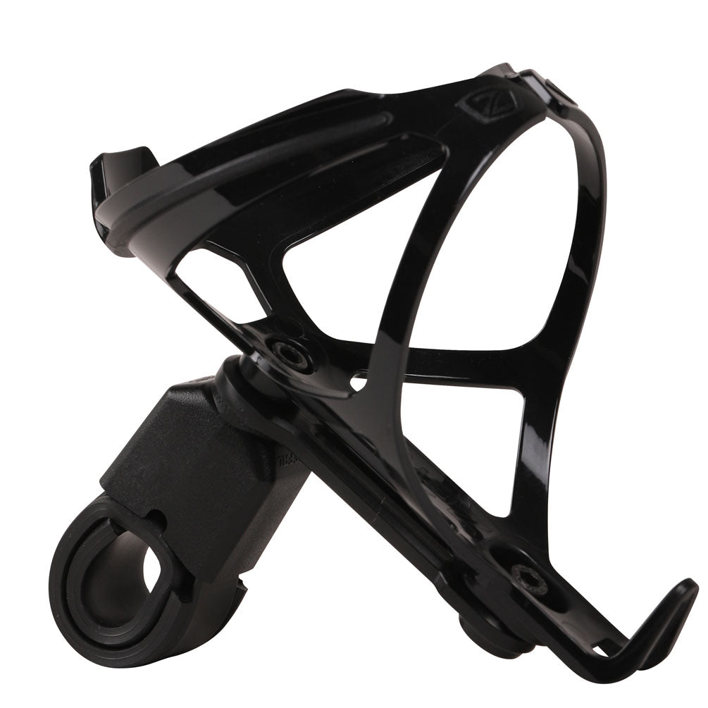 Zefal Handlebar Bottle Cage Mount With Pulse B2 Bottle Cage, Black
