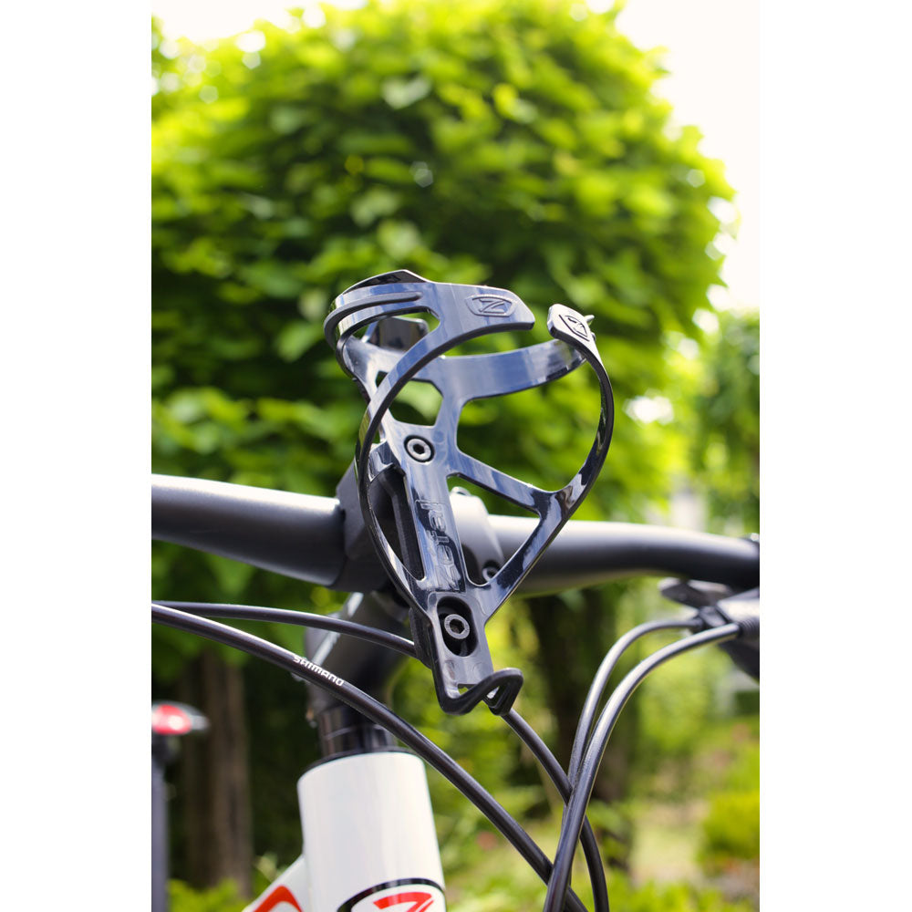 Zefal Handlebar Bottle Cage Mount With Pulse B2 Bottle Cage, Black