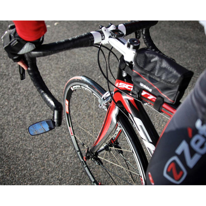Zefal Unisex's Bike Mirror Spin Black, 6 x 4X 1 cm