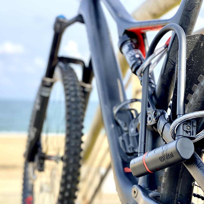 Zefal 4947B K-Traz U17 & Cable Extension U-Lock, Black, 115 x 230mm/120cm