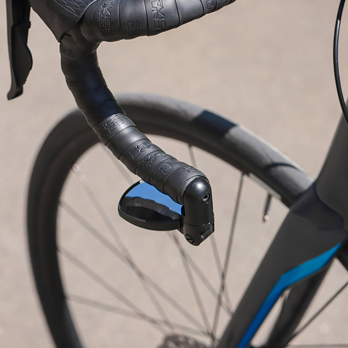Zéfal Rétroviseur Vélo Spin 25 - Rétroviseur de Guidon pour Vélo de Route, Noir