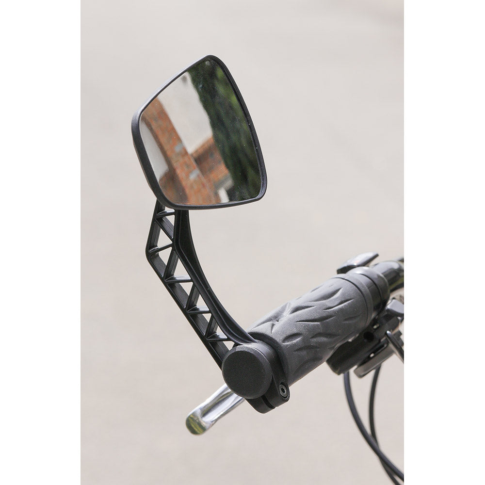ZEFAL ZL Tower Espejo Bicicleta - Espejo de Manillar para Bicicletas eléctricas Espejo Grande - Ciudad y Ocio - Reversible - Espejo Izquierdo o Derecho