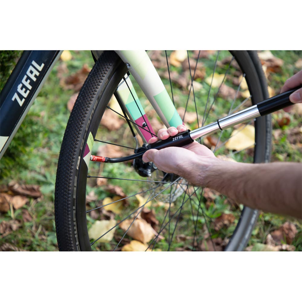 ZEFAL Gravel Mini Hand Pump, Black, 180mm