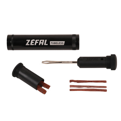 ZEFAL Tubeless Repair Kit With Mounting Clip, Black, Universal