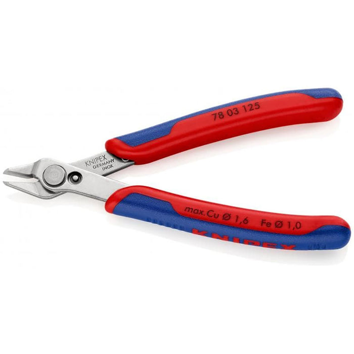 Knipex Electronic Super Knips® with multi-component grips 125 mm 78 03 125