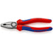 Knipex High Leverage Combination Pliers chrome-plated, with multi-component grips 200 mm 02 05 200