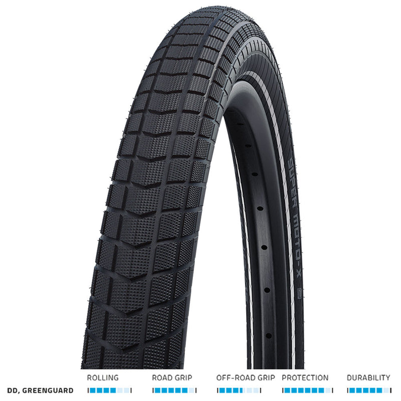 Schwalbe Super Moto X Performance Bicycle Tyres Hard