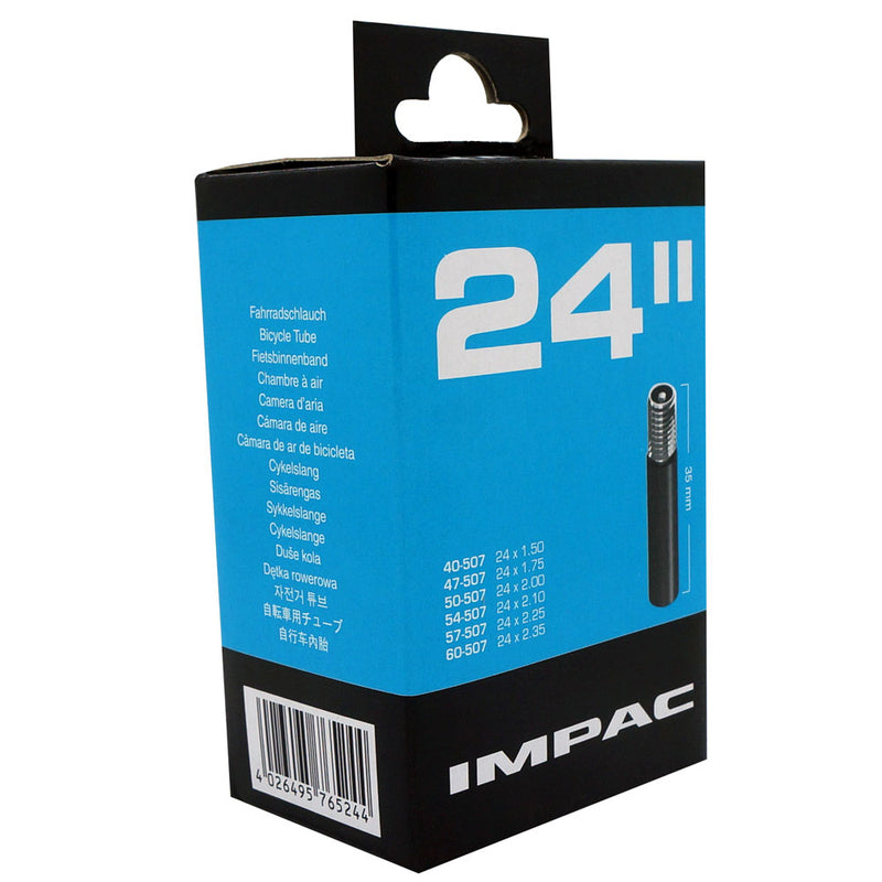 Schwalbe Unisex's IMPAC AV24 Tubes, Black, 40/60-507