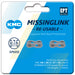 KMC Unisex's 7/8 Speed EPT MissingLink Joining Link, Dark Silver, 7.1mm (2 Pairs