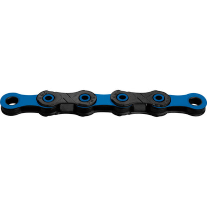 KMC X12 DLC Black/Blue 126L cycle bike chain