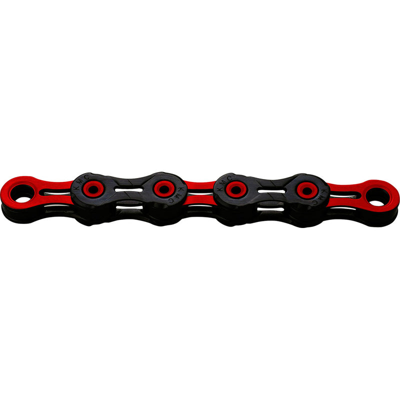 KMC DLC 10 Black/Red 116L cycle bike chain