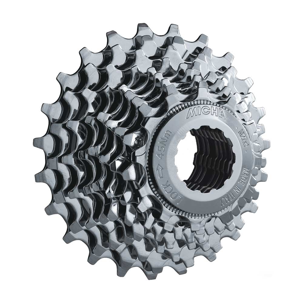 Miche Unisex Primato 9 Speed Miche/Bianchi Cassette, Silver, 26-Dec UK