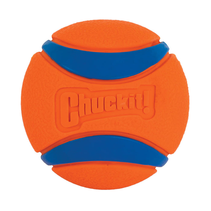 Chuckit! Ultra Ball, Durable Dog Ball High Bounce Rubber Dog Toy, Launcher Compatible, 1 Pack, Medium 1 Pack Medium