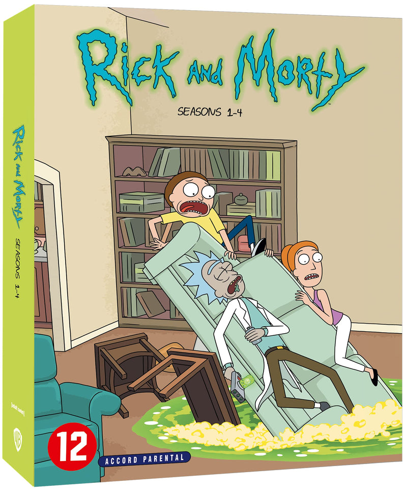 Rick And Morty - Seizoen 1 - 4 (Dvd) - [Dutch Import]