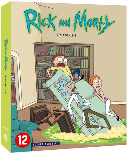 Rick And Morty - Seizoen 1 - 4 (Dvd) - [Dutch Import]