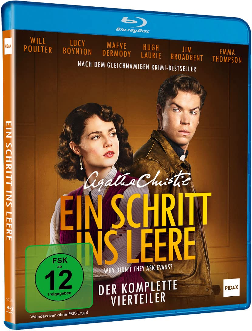 Agatha Christie: Ein Schritt ins Leere (Why Didn't They Ask Evans?) / Der komplette Vierteiler mit Starbesetzung [Blu-ray]