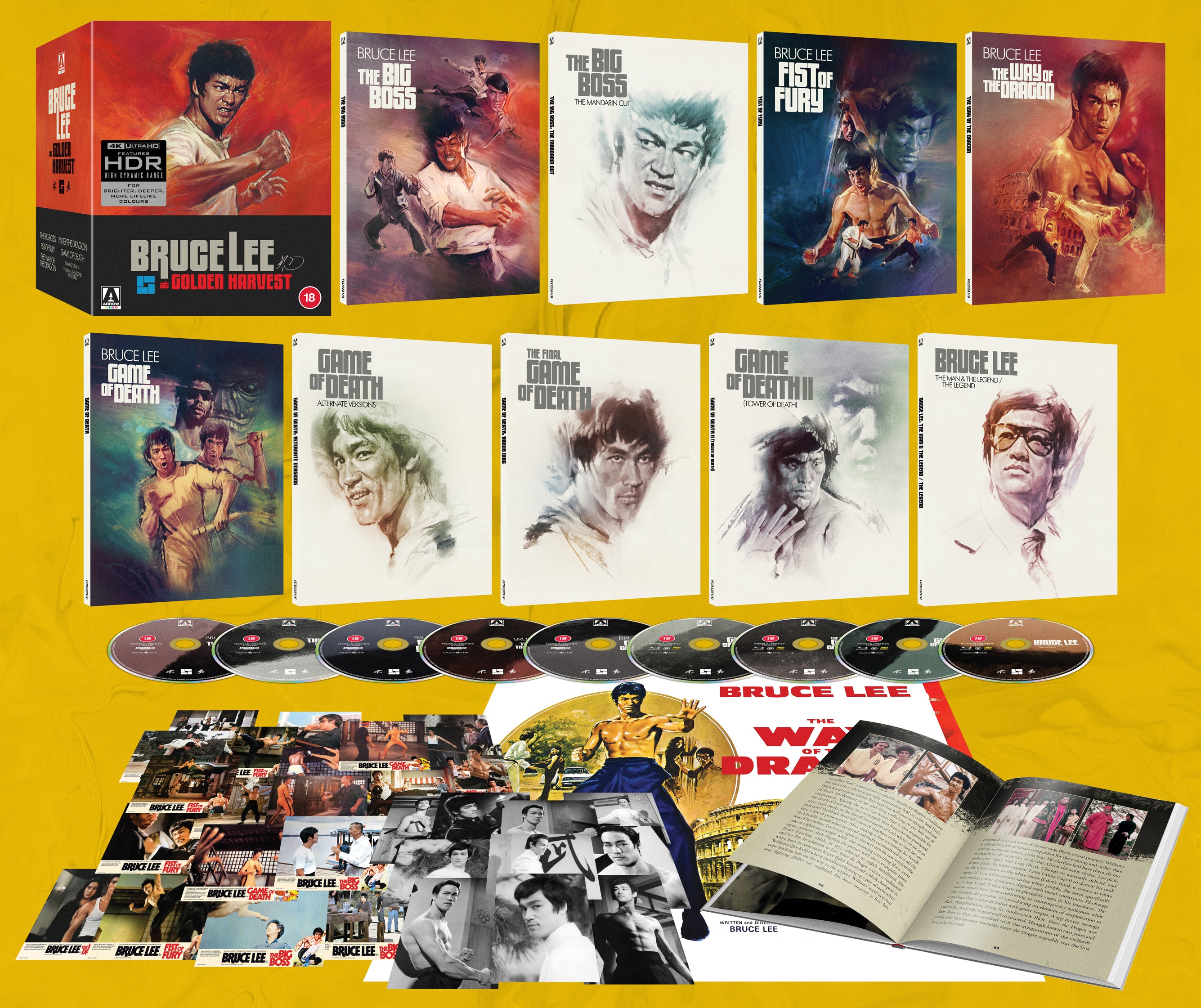 Bruce Lee at Golden Harvest Limited Edition