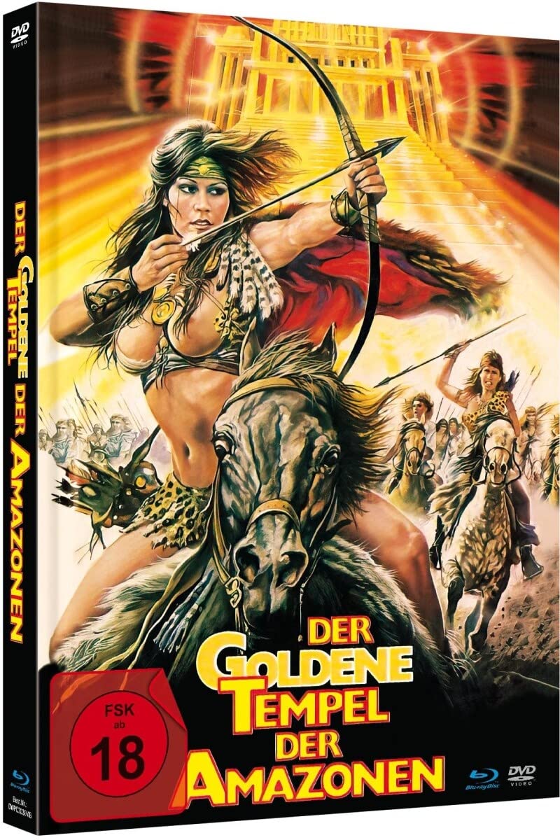 Der goldene Tempel der Amazonen - Uncut Fassung (Limited Mediabook, in HD neu abgetastet Booklet)