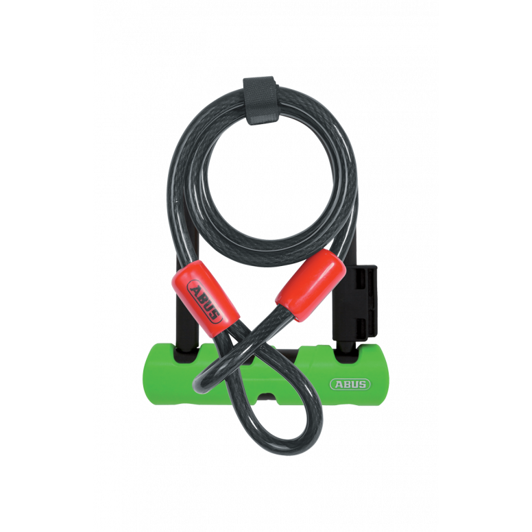 Abus D-Lock Ultra 410 140Mm + Cbl Sssil cycle bike lock