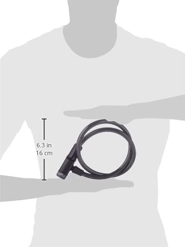 Abus Cable Lock Racer 6412 85Cm Bk Scmu cycle bike lock