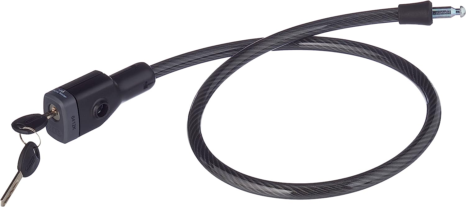 Abus Cable Lock Racer 6412 85Cm Bk Scmu cycle bike lock