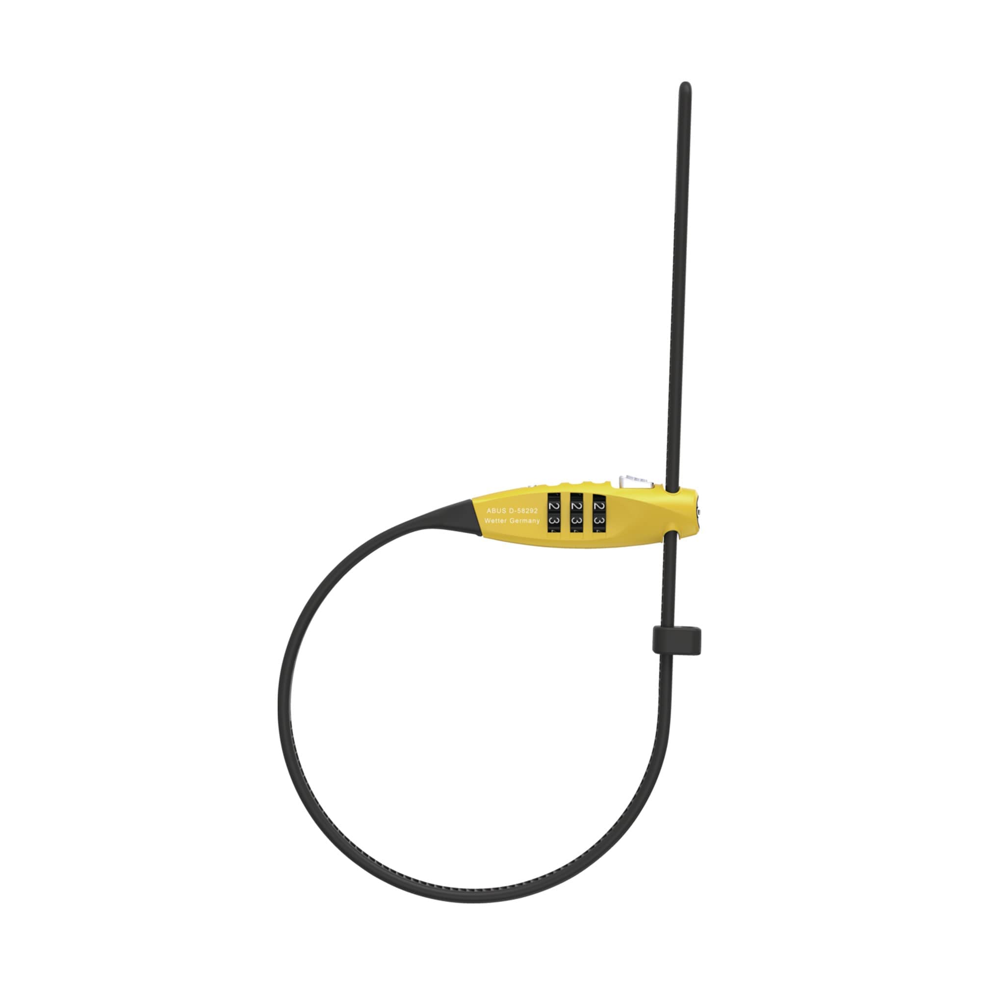Abus Cable Lock Combiflex Travelguard Yel cycle bike lock