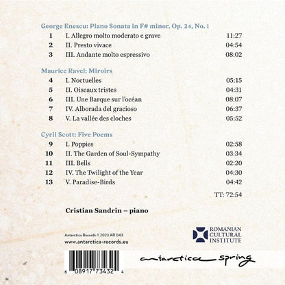 Enescu/Ravel/Scott: Correspondances