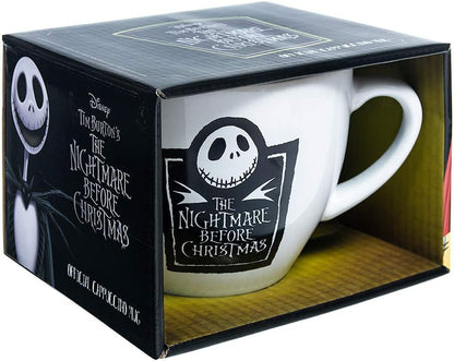 The Nightmare Before Christmas Jack Skellington Cappucino 22oz Mug