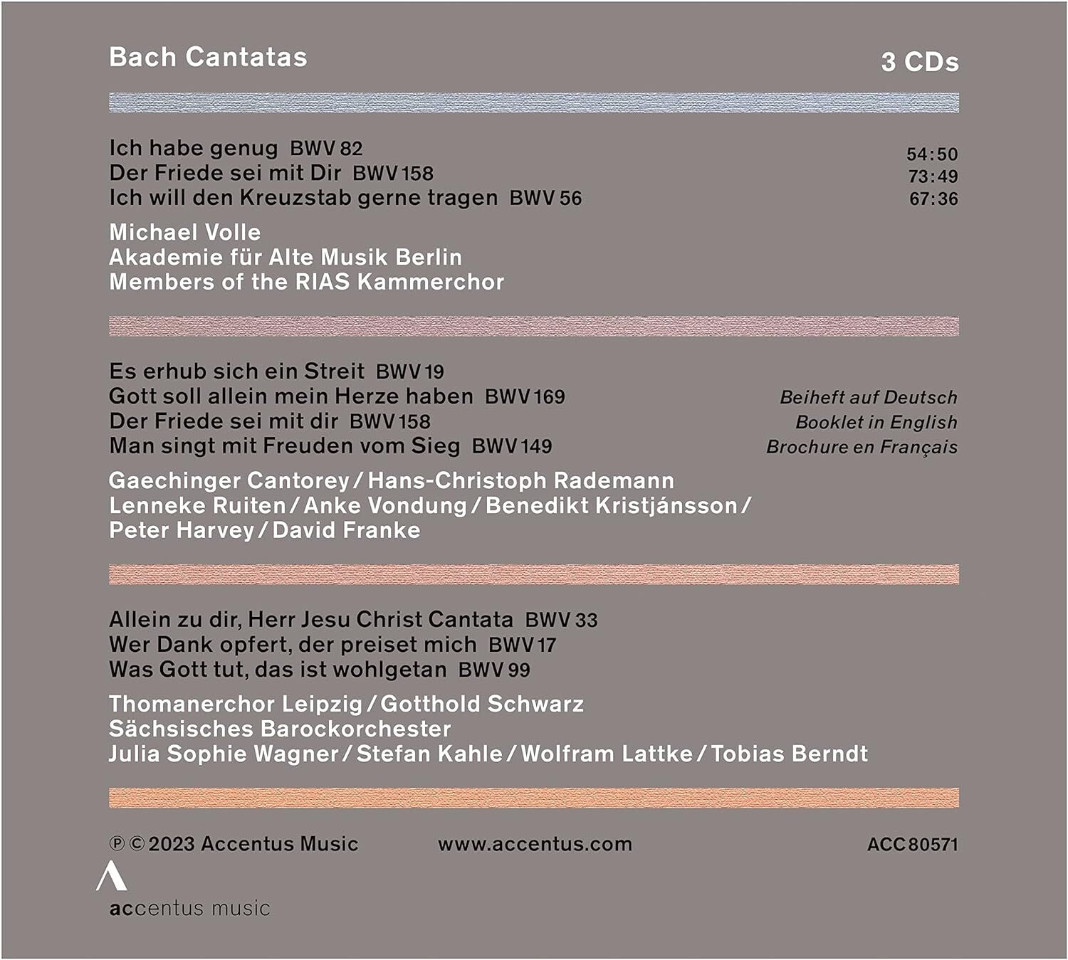 Bach: Cantatas