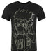 Naruto - Naruto Shippuden T-Shirt Kakashi Line Art GroBe L