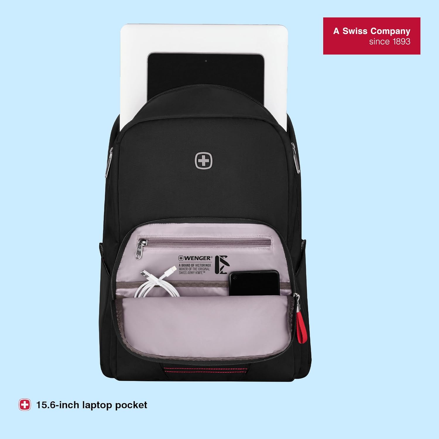 Wenger Motion Backpack Chic Black