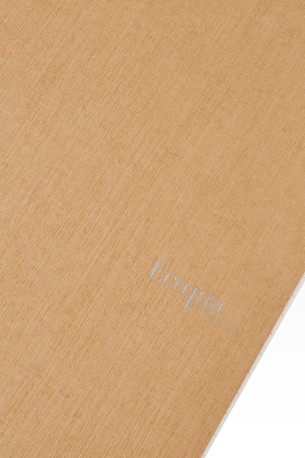 Fabriano Ecoqua Original Spiral-Bound Notebook, Brown