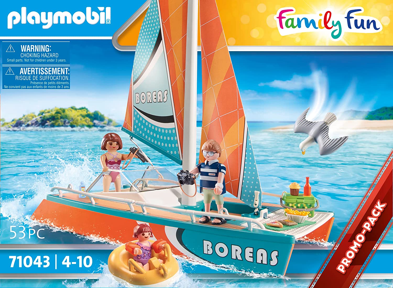 Playmobil - Playmobil Family Fun Catamaran - 71043