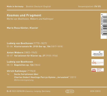 Marie Rosa Günter: Kosmos Und Fragment