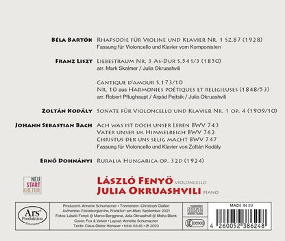 László Fenyö/Julia Okruashvili: Harmonies Hongroises