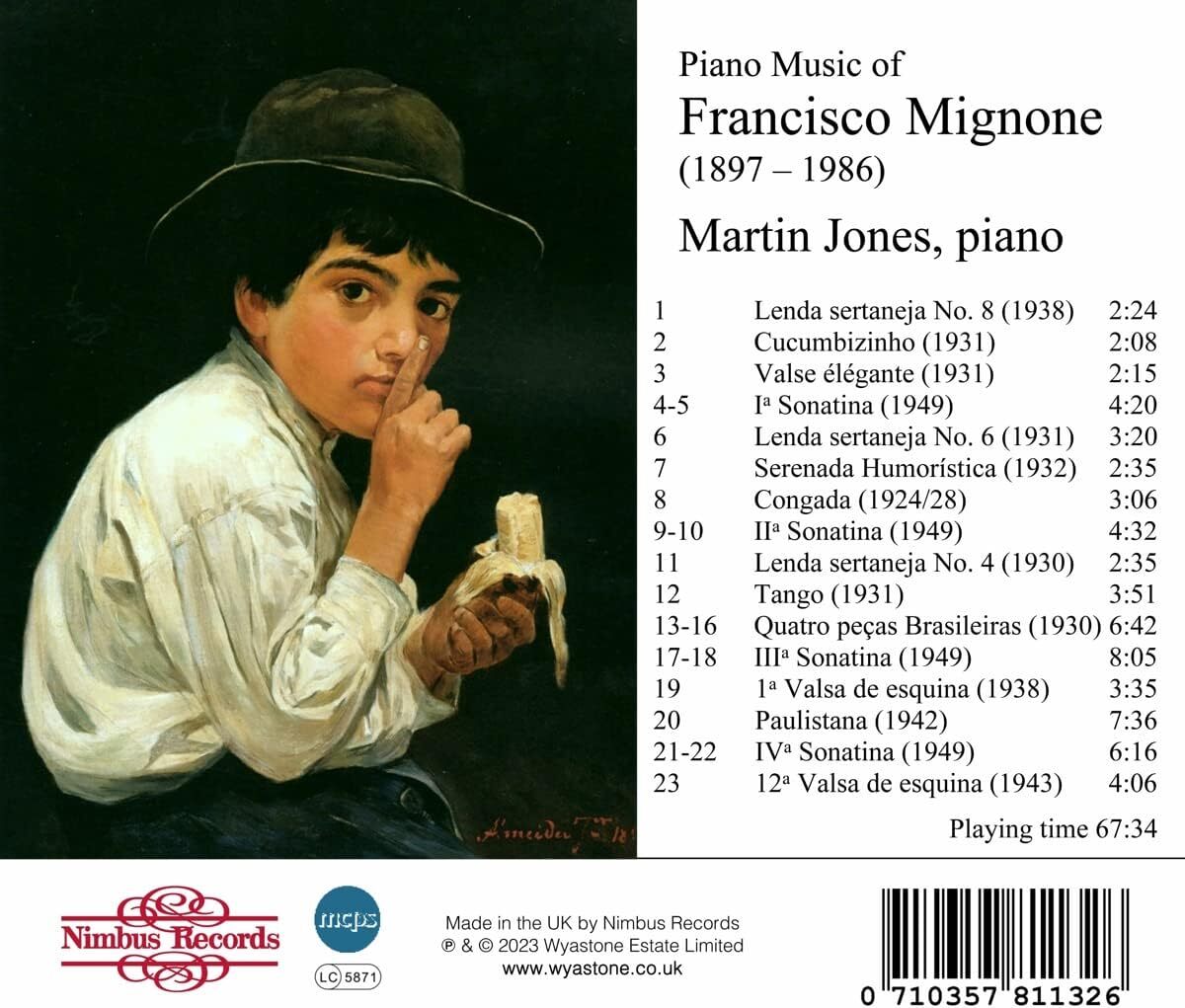 Piano Music of Francisco Mignone