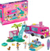 MEGA Barbie Car Building Toys Playset, Dream Camper Adventure with 580 pieces Barbie Car Building Toys Playset, Convertible and Ice Cream Stand with 225 Pieces, 2 Micro-Doll + TOY_FIGURE_PLAYSET,HPN78 Modern