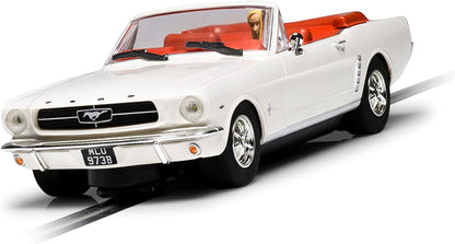 Scalextric James Bond Ford Mustang – Goldfinger - 1:32 Scalextric Car, White