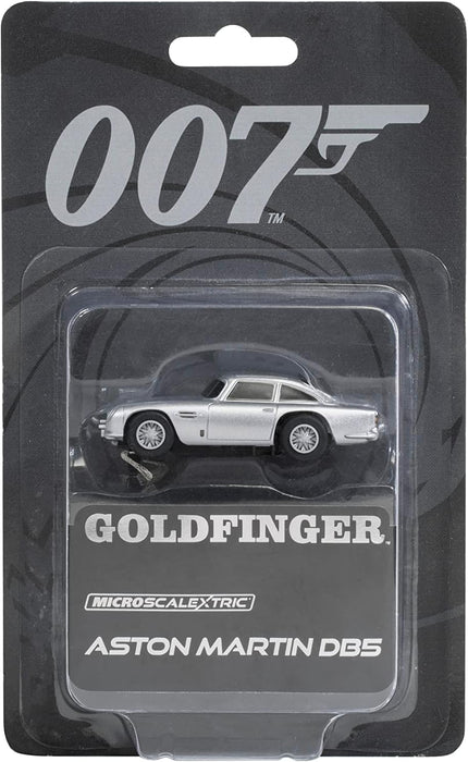 Scalextric Micro Autos – James Bond DB5 Goldfinger – Spielzeug-Slotauto für die Verwendung mit Mikro Rennstrecken oder Set, kleine Kinder-Geschenkideen für Jungen/Mädchen ab 4 Jahren