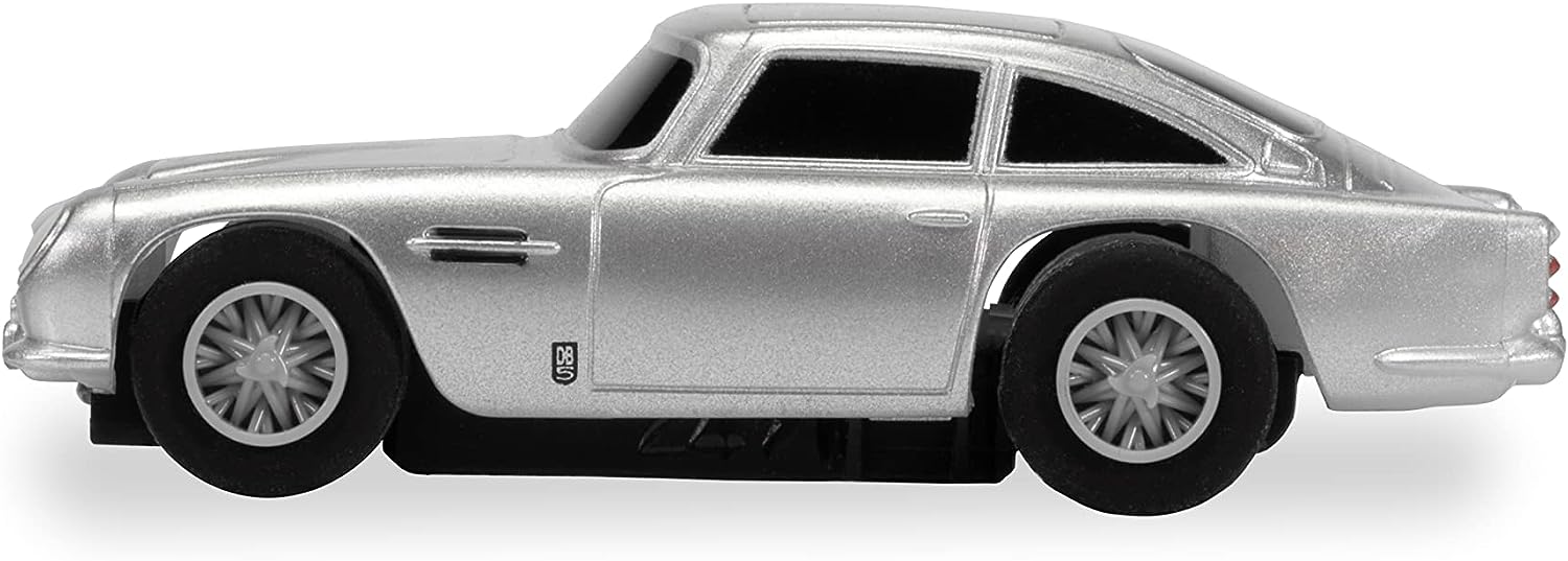 Scalextric Micro Autos – James Bond DB5 Goldfinger – Spielzeug-Slotauto für die Verwendung mit Mikro Rennstrecken oder Set, kleine Kinder-Geschenkideen für Jungen/Mädchen ab 4 Jahren